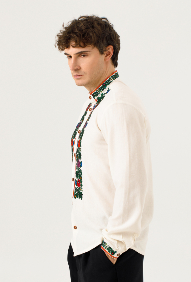 Вишиванка чоловіча Борщівська (Ч1702) - 1