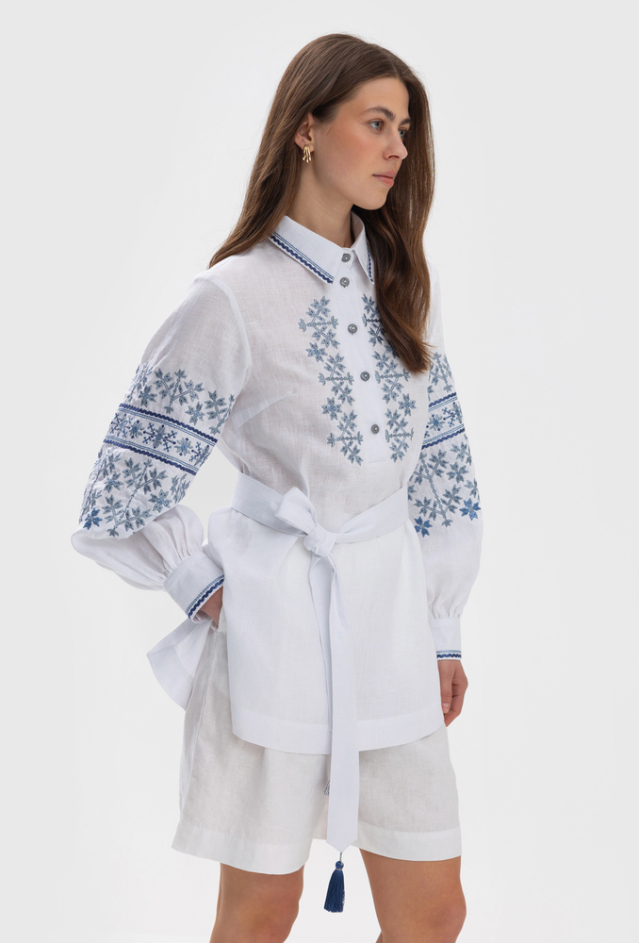 Вишиванка жіноча Полтавська світла (5085) - 1