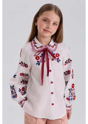 Вишиванка для дівчинки Яворівська (6066)