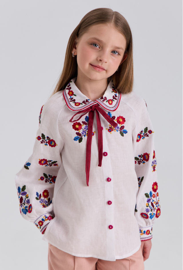 Вишиванка для дівчинки Яворівська (6066)