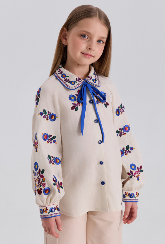 Вишиванка для дівчинки Яворівська (6067)